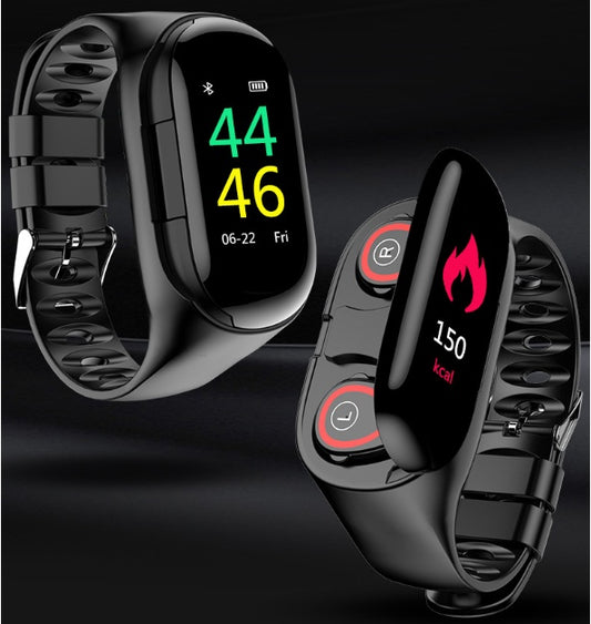 Montre avec écouteurs Bluetooth intégrés